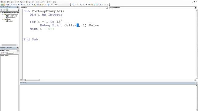 Excel VBA For Professionals - The For Loop Part 1 смотреть онлайн