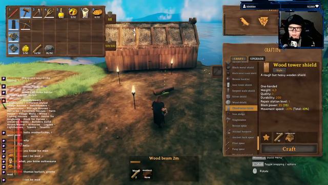 Valheim: Let's Build Structures from the Viking Age смотреть онлайн