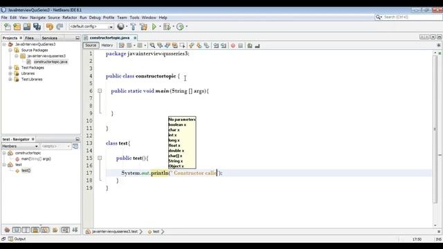 Java Interview Question - Can We call Constructor explicitly ? смотреть онлайн