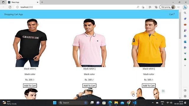 Add To Cart Process In React JS With Source Code | part-3 | React Js смотреть онлайн
