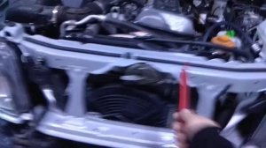 Снятие переднего бампера Suzuki Jimny JLX mode