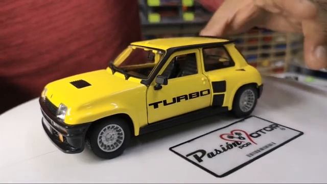 Revisión ¡En vivo! Renault 5 Turbo Escala 1:24 de Bburago. смотреть онлайн