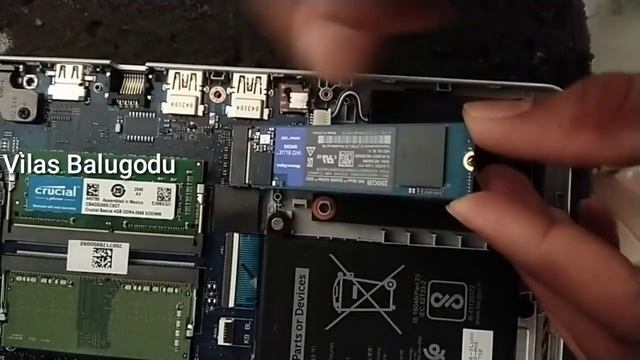 How Installing NVMe SSD To Laptop | Dell Inspiron 15 3000 Series | Model P90F102 | WD Blue SN550 смотреть онлайн