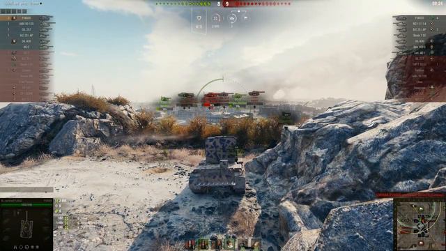 БОЙ НА FV4005 Stage II