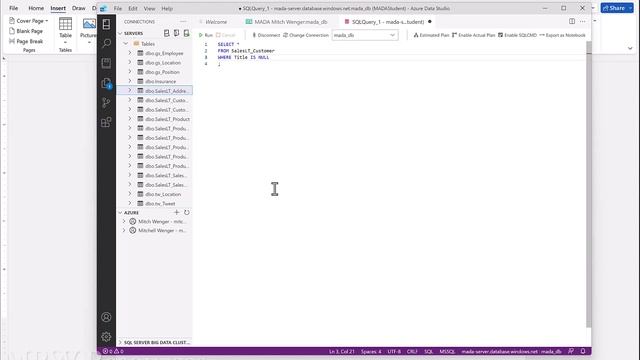 Dealing with NULL values in SQL смотреть онлайн