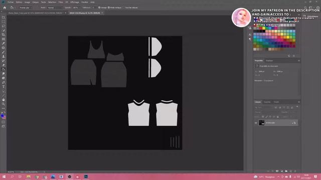 How To Create CC Clothes For The Sims 4 (Tutorial) - 5 Substance Painter & Photoshop (baking, Maps)