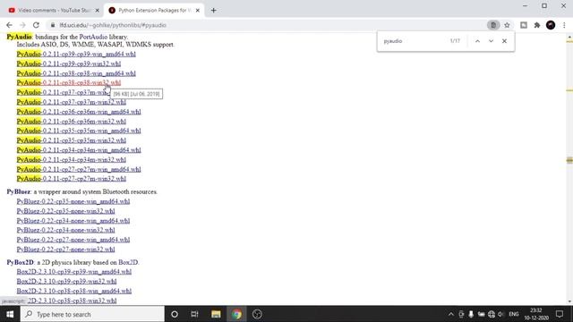 Pyaudio Installation Error In Python Windows | pyaudio error | AviUpadhyay смотреть онлайн