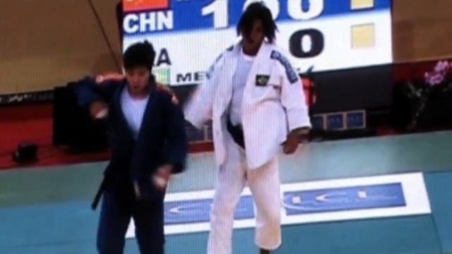 Judo 2009 Paris: Wu (CHN) - Menezes (BRA) [-48kg]. смотреть онлайн