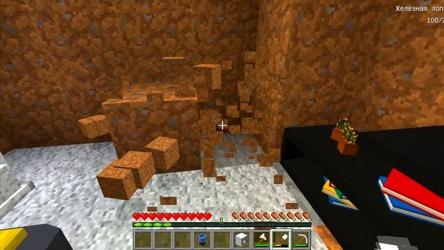 СПРЯТАЛСЯ ПОД ДОМОМ ОТ ХАГГИ ГОРКИ ПОЖИРАТЕЛЯ В МАЙНКРАФТ MINECRAFT смотреть онлайн