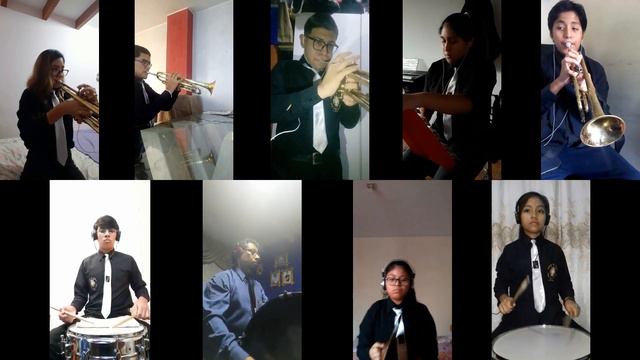 Marcha Militar Túpac Amaru - Banda Escolar Junior Cesar de los Ríos смотреть онлайн