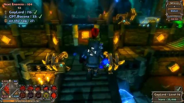 Dungeon Defenders The Deeper Well Gameplay Survival Mode Insane смотреть онлайн