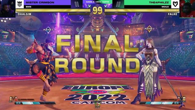 Mister Crimson (Dhalsim) vs. The4Philzz (Falke) - BO3 - Street Fighter League Pro-EU 2022 Finals смотреть онлайн