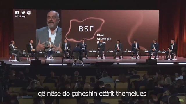 Kryeministri Edi Rama - Ndërhyrja në panelin e liderëve në Bled Strategic Forum смотреть онлайн