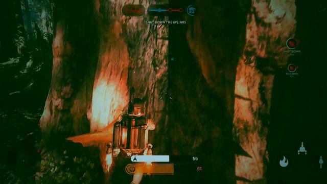 Star Wars Battlefront PC - Walker Assault on the forest moon of Endor - TMimic Test and ReShade Mod смотреть онлайн