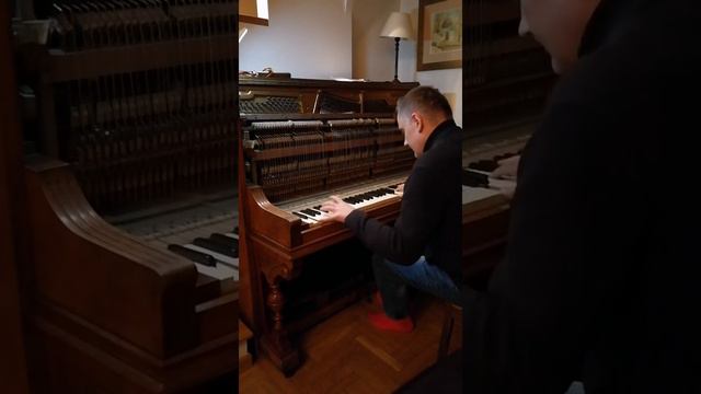 Pianino G. Wolkenhauer (Stettin, 1907) przed i po reanimacji смотреть онлайн