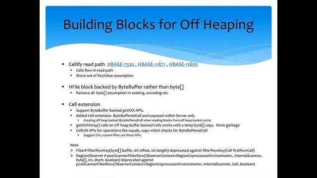 Off-heaping the Apache HBase Read Path смотреть онлайн