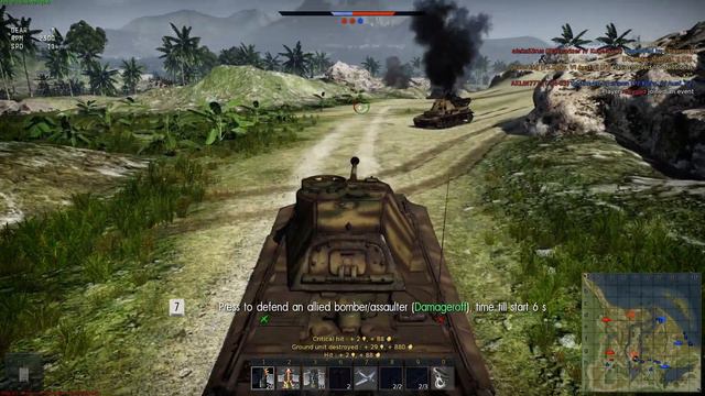 War Thunder - PC Gameplay - Tiger II Kills 9 смотреть онлайн