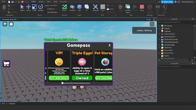 New Version????? Gamepass Shop (Roblox Studio) смотреть онлайн