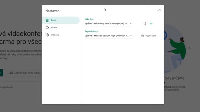 Jak nastavit MIKROFON a ZVUK v GOOGLE MEET | Návod | MEET | PC смотреть онлайн