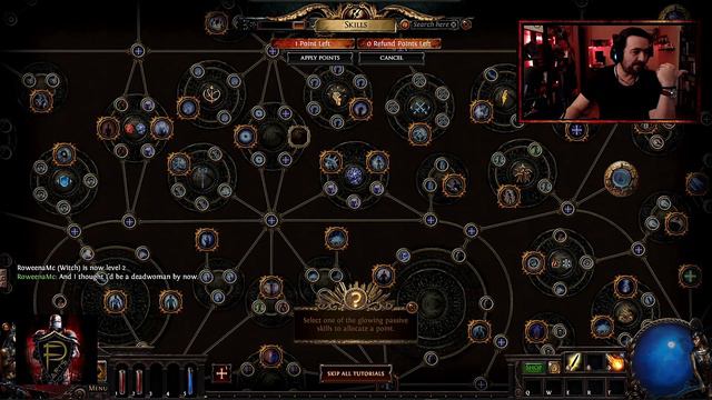 Path Of Exile (POE) Beginners Gameplay 1st Build | Act 1 | Enki's Arc Witch Lightning Caster Build