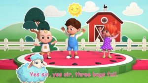 Баа-Баа Черная Овечка Танцует / Baa Baa Black Sheep Dance Dance Party CoComelon Nursery Rhymes