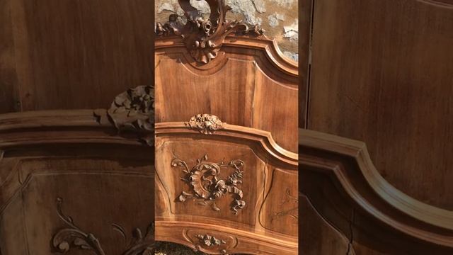 Антикварная кровать в стиле рококо смотреть онлайн