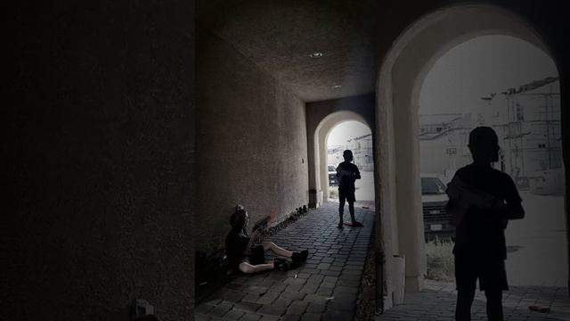 Cowboy shooting in opposite dimensions. смотреть онлайн