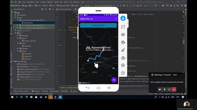 Geolocation Android Studio using Mapbox смотреть онлайн