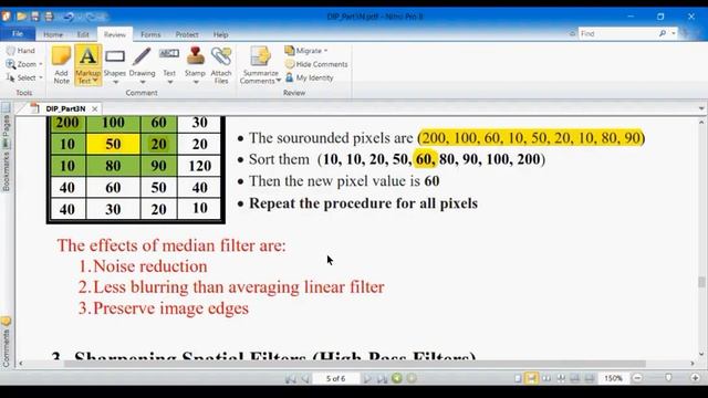 Part_3: Image Filtering review-With-Matlab Examples смотреть онлайн
