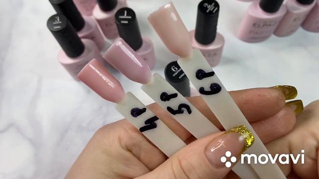 ВЫКРАСКА ГЕЛЬ-ЛАКОВ ELPAZA PASTEL и ROMANTIC! смотреть онлайн