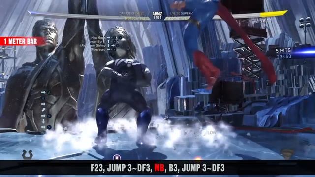 DARKSEID Beginner Combo Guide - Injustice 2 смотреть онлайн