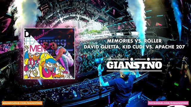 Apache 207 vs. David Guetta, Kid Cudi - Roller vs. Memories (Gianistino Mashup) смотреть онлайн