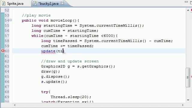 Java Game Development - 25 - Starting the Sprites Movement смотреть онлайн
