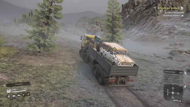 SnowRunner / Fun Flight / Rescate de la Carretilla 🤣 y Nuevo almacén 👍 #ps4 #xbox #gameplay #españo смотреть онлайн