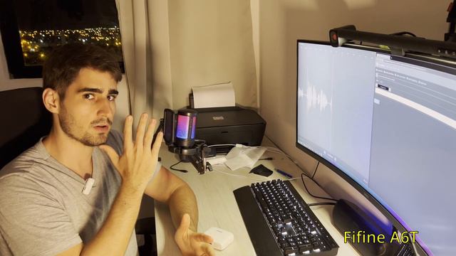 Microfone FIFINE A6T vs Ulanzi J12 смотреть онлайн