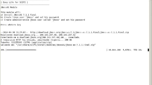 Install SciFi - java e jboss modules смотреть онлайн