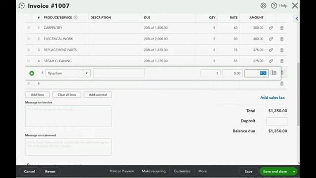 QuickBooks Online Contractor Retention смотреть онлайн
