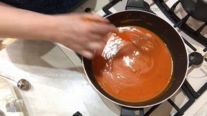 Сливочно-томатный соус.