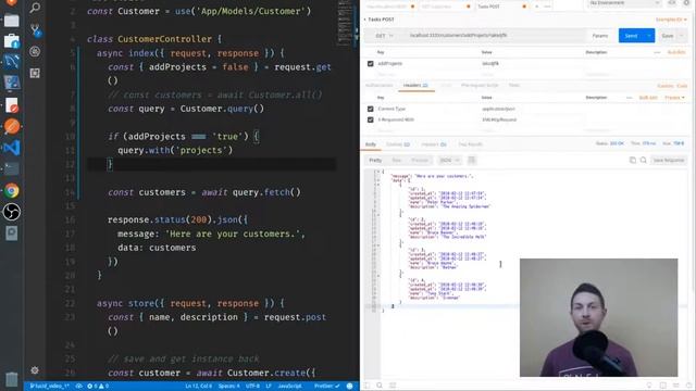 AdonisJS Tutorial - Customize Database Queries (2018) смотреть онлайн