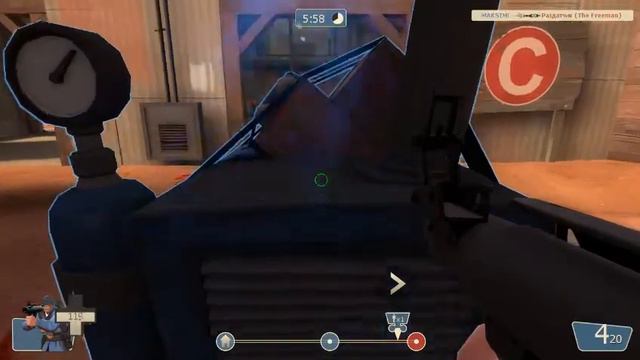 обзор видео игры от Макса Team fortress 2 часть 1 смотреть онлайн