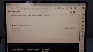 Pantum P2500W, P2200W Wireless Setup Windows Laptop or PC, Install Drivers, Wireless Printing Video