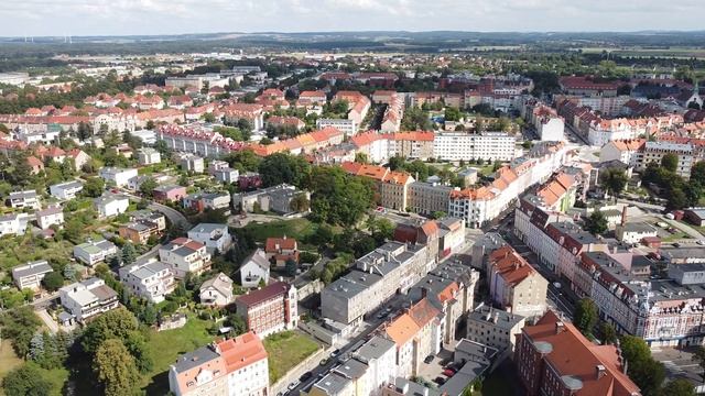 Zgorzelec Widok z drona HD смотреть онлайн
