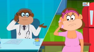 Five little monkeys | Nursery Rhymes | Kids songs | Baby Video