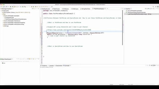 What is the Difference between PathParam and QueryParam | When to use PathParam and QueryParam смотреть онлайн