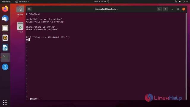 How to use if else in a Bash script for IP pinging on Ubuntu 21.04 смотреть онлайн