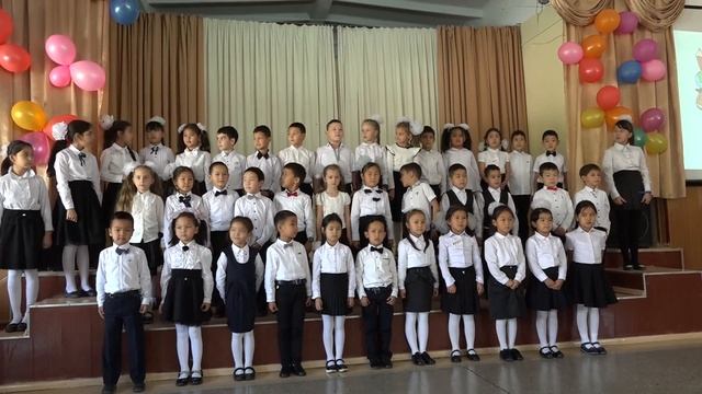 Посвящение в гимназисты! УВК ШГ №17, 1"Г" класс. Кл. рук. Ольга Муратовна смотреть онлайн
