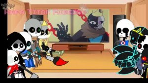 Sans Au React a King multverse vs Error 404(Dublado)  (•Rafa Titan Ribeiro//??•)
