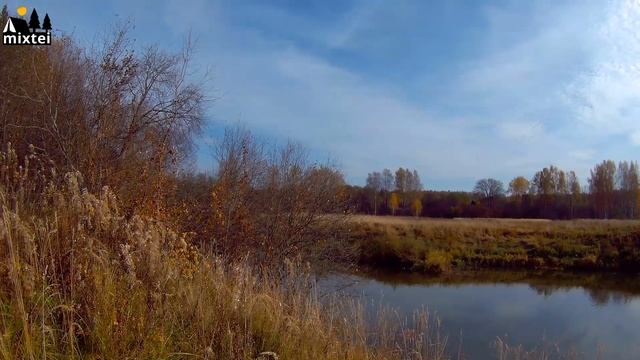 ?Рыбалка осенью. Поход на речку. рыбалка на сети. раколовки. Autumn fishing. смотреть онлайн