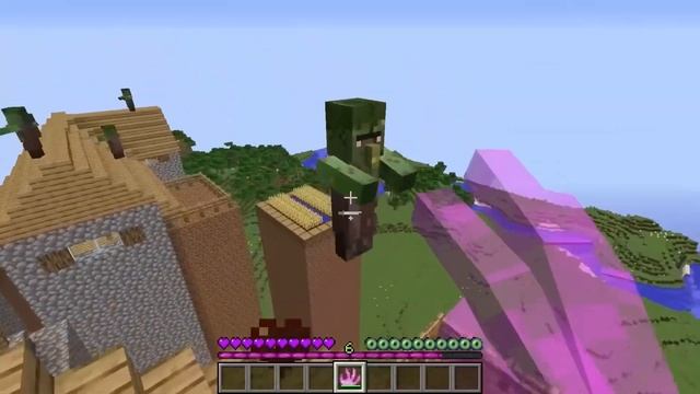 Whose Pit is Сooler ZOMBIE HEAD vs ENDERMAN HEAD BATTLE Minecraft Challenge Monster School смотреть онлайн