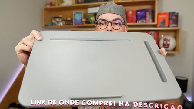 MESA DE COLO PARA MACBOOK COM SUPORTE PARA IPHONE LAPGEAR (UMBOXING COMPLETO) смотреть онлайн